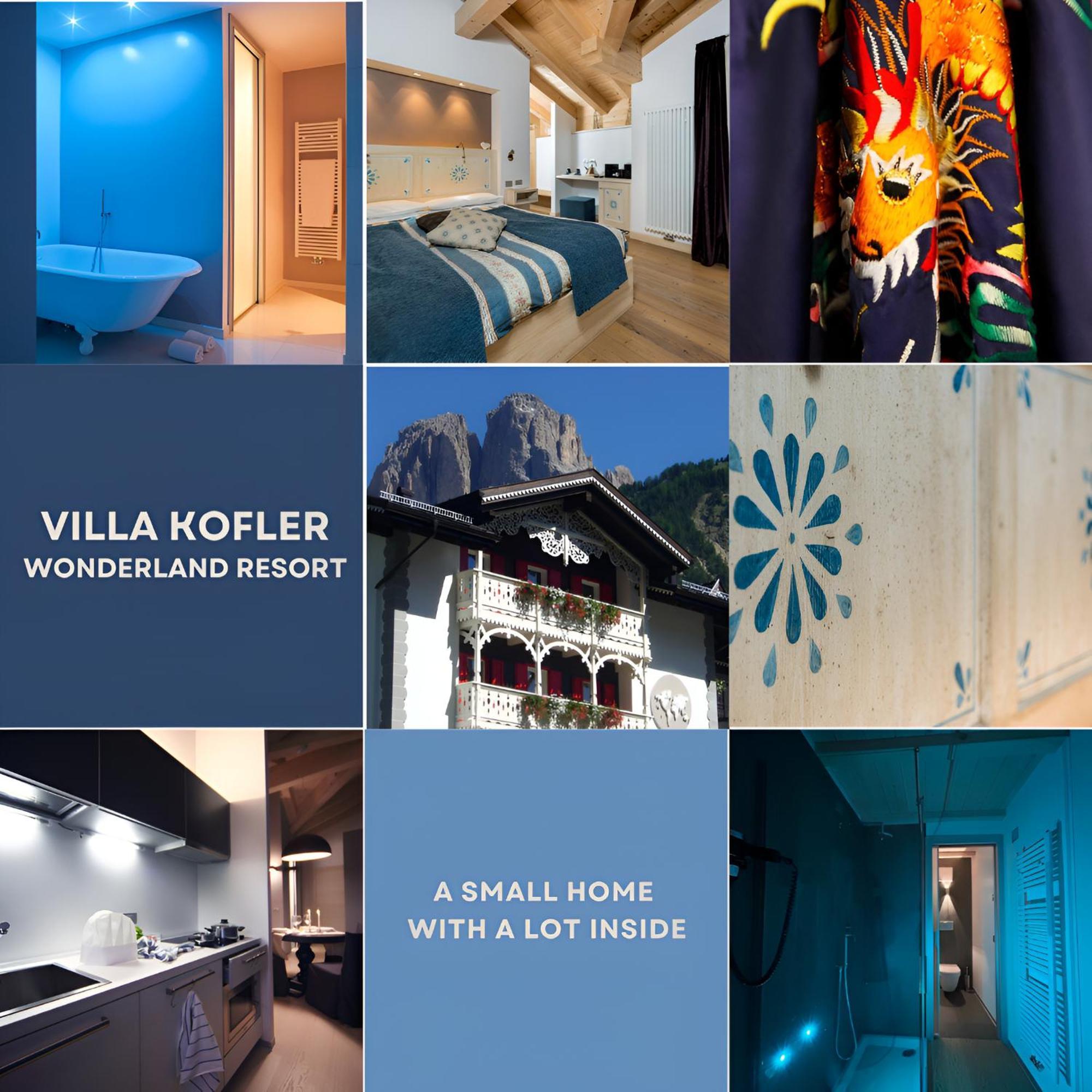 Villa Kofler Wonderland Resort Campitello di Fassa Buitenkant foto